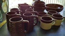 HARCREST  STONEWARE DISHES