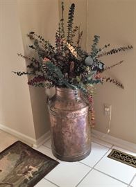 VINTAGE COPPER MILK CAN