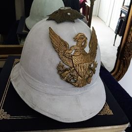 INDIAN WAR PITH HELMET