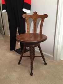 LATE 1800's MILLINERY STOOL