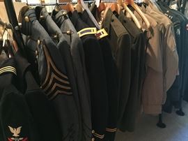 LARGE SELECTION OF UNIFORMS
