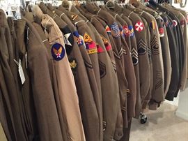 LARGE SELECTION OF UNIFORMS