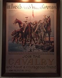 JOIN THE CAVALRY (LARGE REPRODUCTION POSTER)
