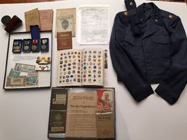 POST WWII US  AIR FORCE MAJOR COLLECTION