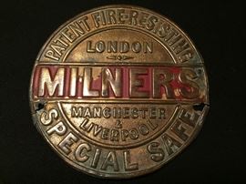 BRASS PLAQUE