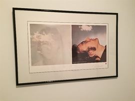 JOHN LENNON IMAGINE PLATE SIGNED LITHOGRAPH NUMBERED