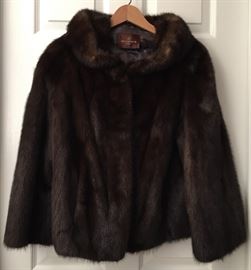 MINK JACKET FROM J L HUDSON'S DETROIT