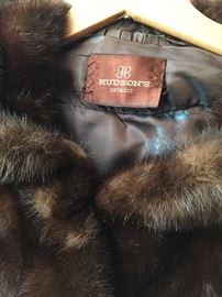 MINK JACKET FROM J L HUDSON'S DETROIT