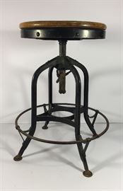 VINTAGE TOLEDO STOOL