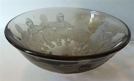 PAPER DOLLS BOWL BY JAN WIILLIAMS (RITTTER) 