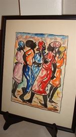 Haiti Artist F. Joseph original art