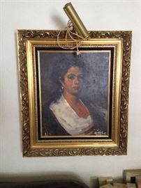 oil painting, art