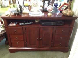 clocks, cabinet, vintage