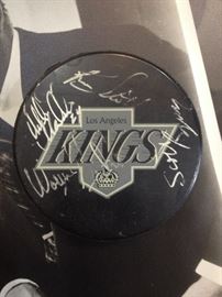 Wayne Gretzky kings, sports memobilia