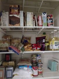 food in the pantry