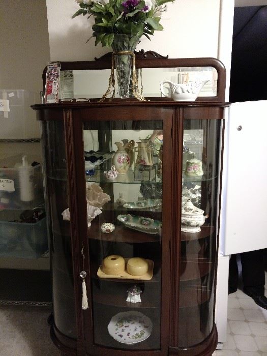 Bow front China Cabinet