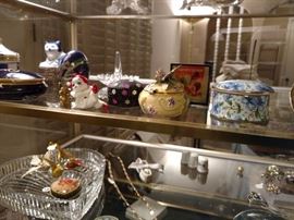 trinket boxes, Waterford Heart Hish