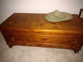 large cedar chest