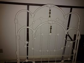 fancy iron bed
