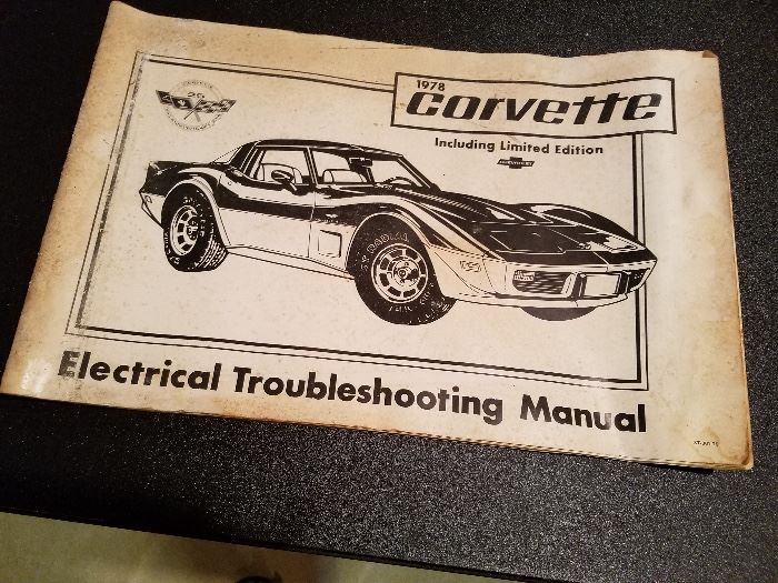 Corvette Manual 1978