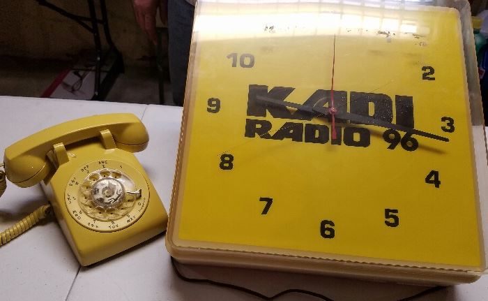 RARE KADI St Louis Radio Clock