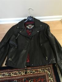 Harley Davidson Leather Jacket - Women's Small