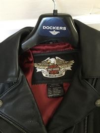 Harley Davidson Leather Jacket Women's Small