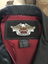 Harley Davidson Leather Jacket Like New
