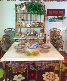 Italian Ceramics, Biscuit & Cookie Jars, Ceramic Roosters, Woven Baskets & More