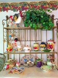 Ceramic Roosters, Faux Plant, Biscuit & Cookie Jars, Vintage Ceramics & China, Stoneware Pitchers & More