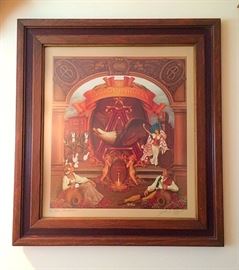 Busch Framed Print