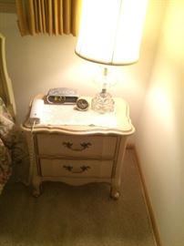MATCHING FRENCH PROVINCIAL NIGHT STAND-SO CUTE!