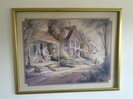 MANY FINE FRAMED ART PRINTS