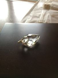 SWAROVSKI CRYSTAL DUCK FIGURINE (AMAZING DETAIL)