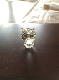 SWAROVSKI CRYSTAL OWL FIGURINE (THIS OWL IS ADORABLE!)