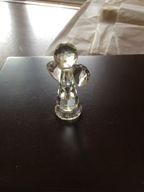 SWAROVSKI CRYSTAL ANGEL FIGURINE (DON'T FORGET THE ANGELS!)