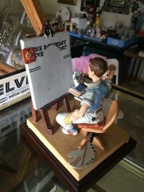 NORMAN ROCKWELL (DRAWING A BLANK) 1987