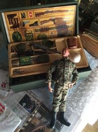 AMAZING GI JOE AND HIS FOOTLOCKER!