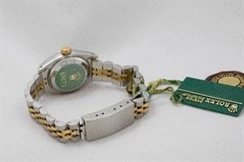 Lady Rolex Watch 18k Gold and Diamonds (never been Used),Brand new with tags
