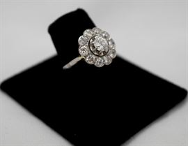 Platinum Diamond Ring 