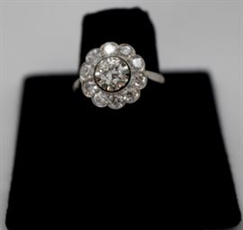 Platinum Diamond Ring 