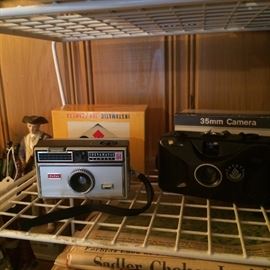 Vintage cameras