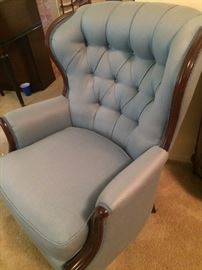 Vintage blue chair