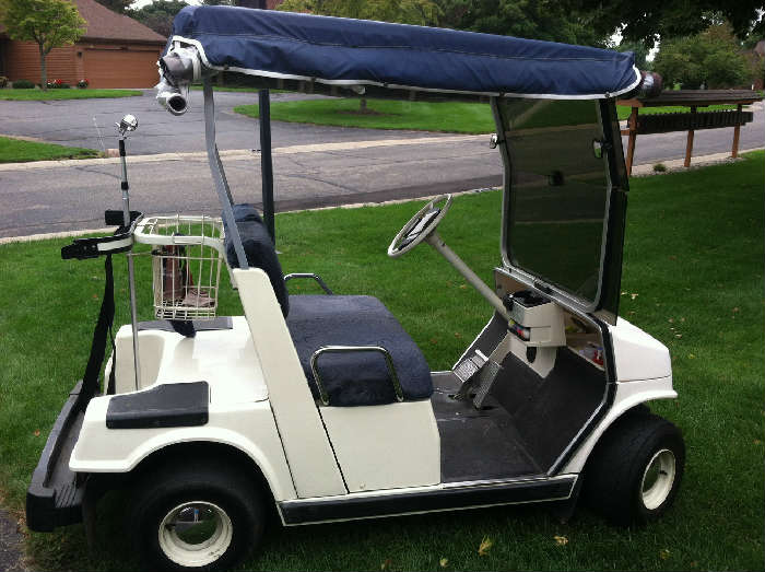 1986 Electric Yamaha.  New batteries and rebuilt charger.  One person owner/user.