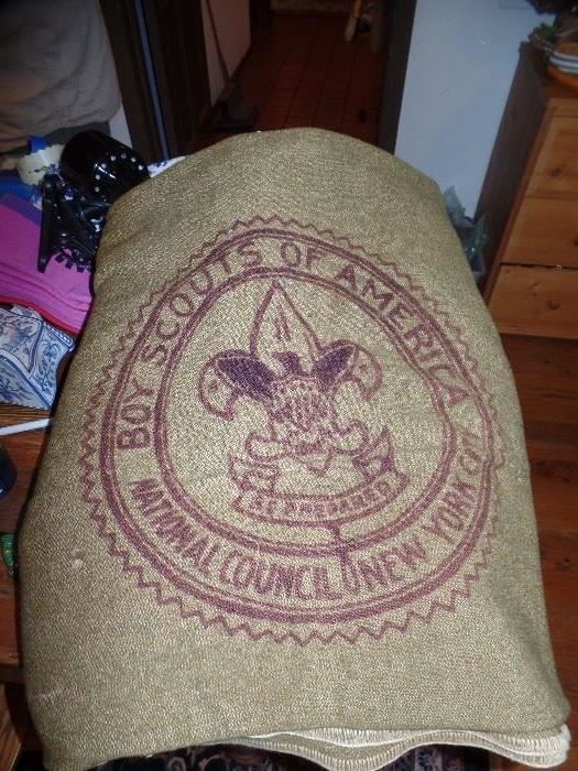 Wool Blanket - Boy Scouts of American - National Council New York City