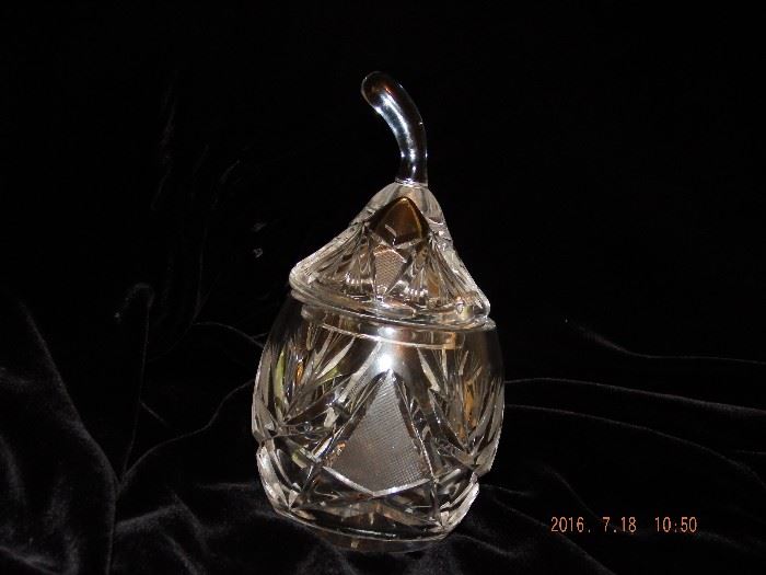 Fine Crystal Pear $ 5