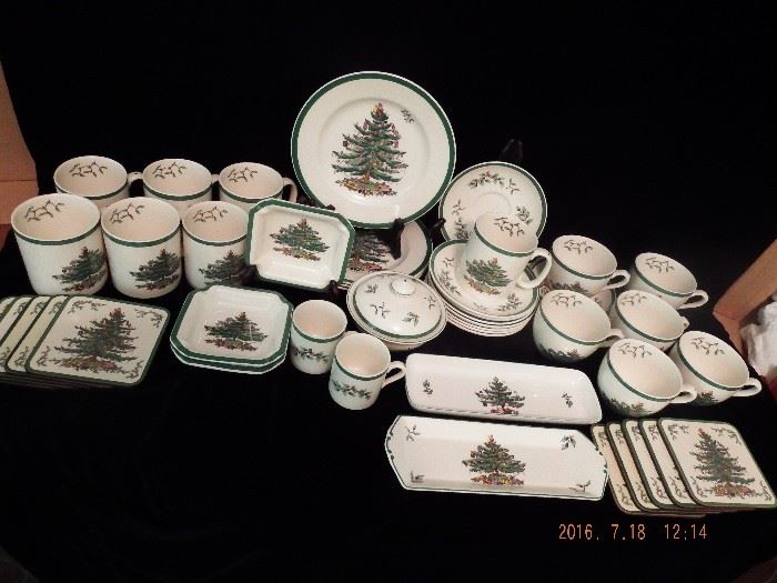 Spode China from England Christmas Tree pattern $ 100.00