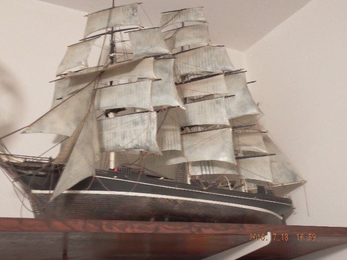 Vintage Ship replica $5.00