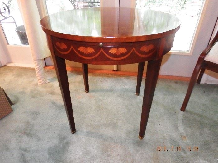 Baker Round accent Table $ 250.00