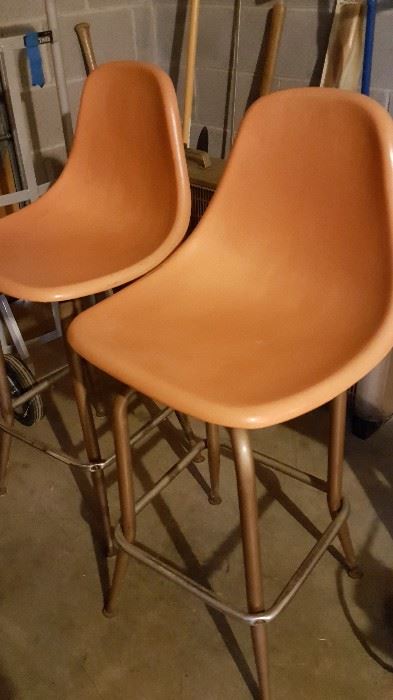Mid Century Modern (MCM) pair of stools 